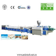 Higher Output Smooth Extrusion Speed WPC Profile Extrusion Machine